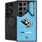 NHL Utah Mammoth Distressed Blue Galaxy S25 Ultra Kickstand Case